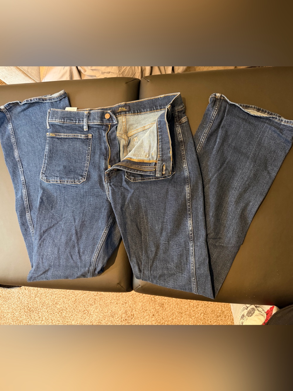 Ralph Lauren woman’s  Bootcut Dark Blue Jeans
